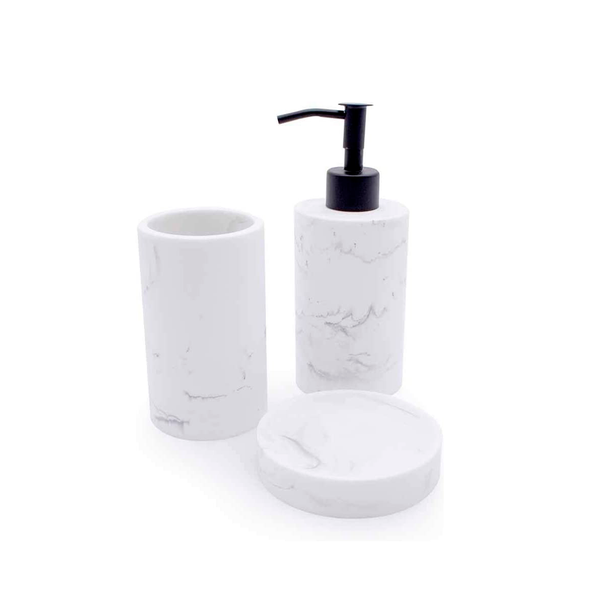 Addstoris Bathroom Accessories Set - Free Standing - Brass/Brushed Nic -  The Bathroom Boutique