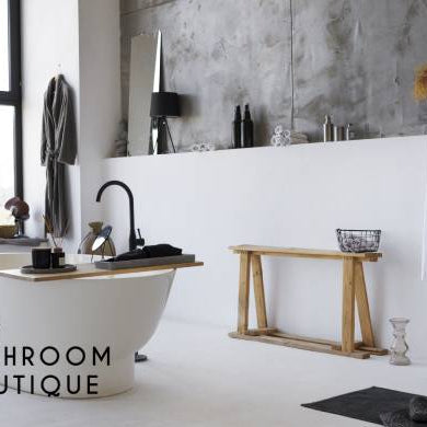 Design a minimalist bathroom