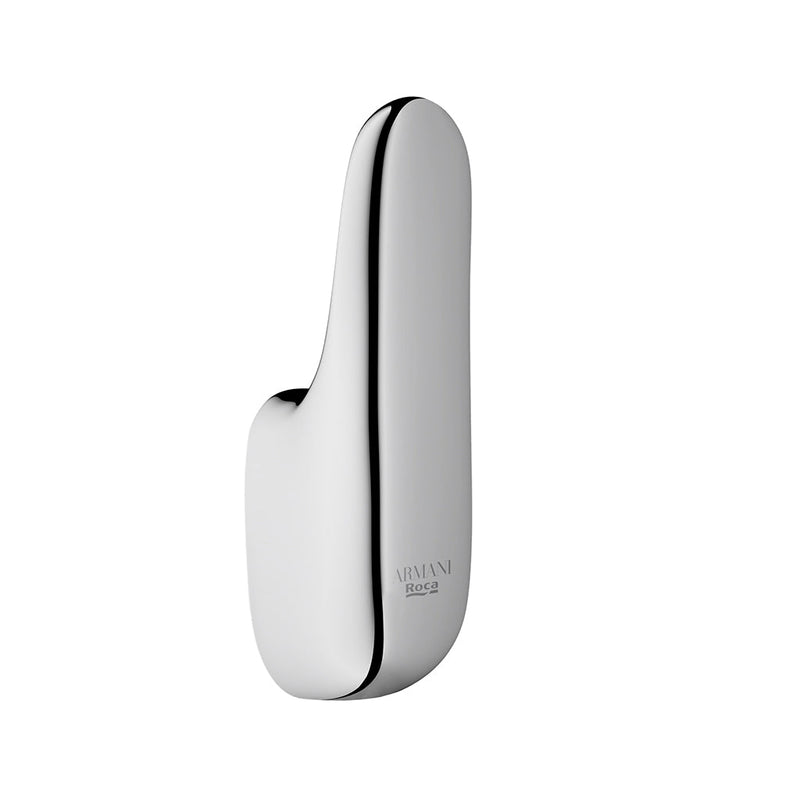 Baia Single Hook - Wall Mount - 1" Metal/Polished Chrome