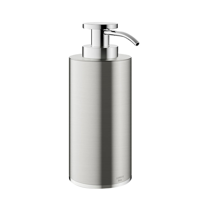Baia Bathroom Accessories Set - Free Standing - Metal/Brushed Steel
