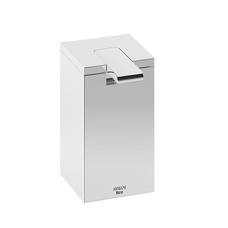 Island Soap Dispenser - Free Standing - 5" Metal/Polished Chrome