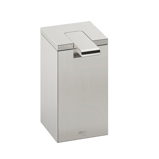 Island Soap Dispenser - Free Standing - 5" Metal/Brushed Steel