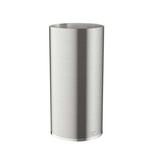 Baia Toothbrush Holder - Free Standing - 5" Metal/Brushed Steel