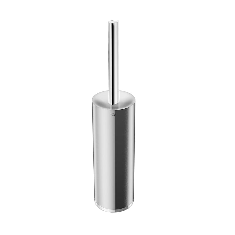 Baia Bathroom Accessories Set - Free Standing - Metal/Brushed Steel