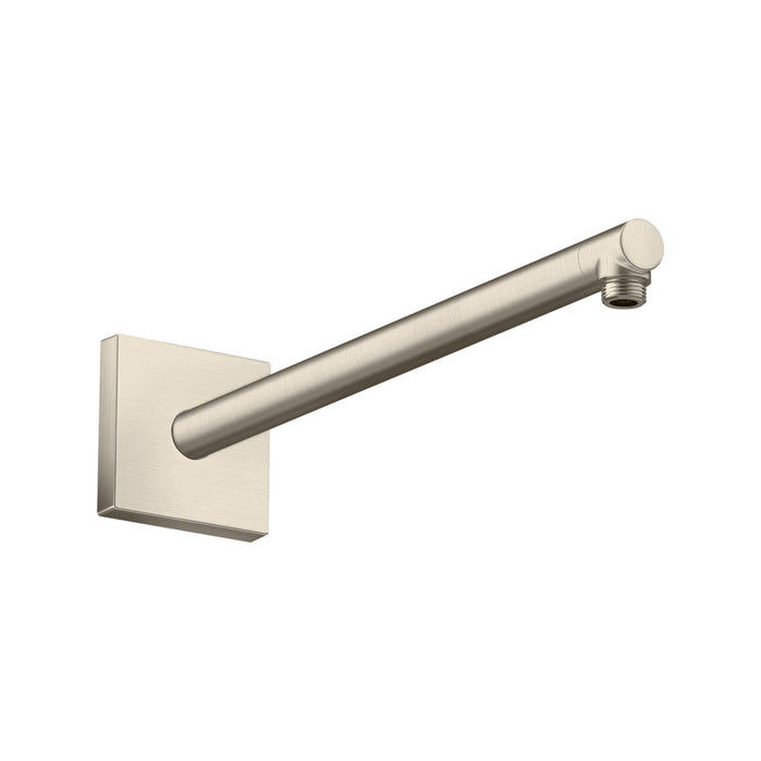Showersolutions Shower Arm - Wall Mount - 15" Brass/Brushed Nickel