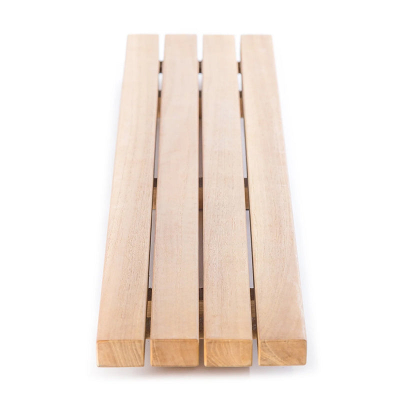 Fiji 4 Slats Bathtub Tray - Free Standing - 35" Wood/Teak
