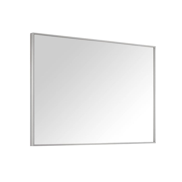 Sonoma Vanity Mirror - Wall Mount - 40" Stainless Steel/Brushed Stainless Steel
