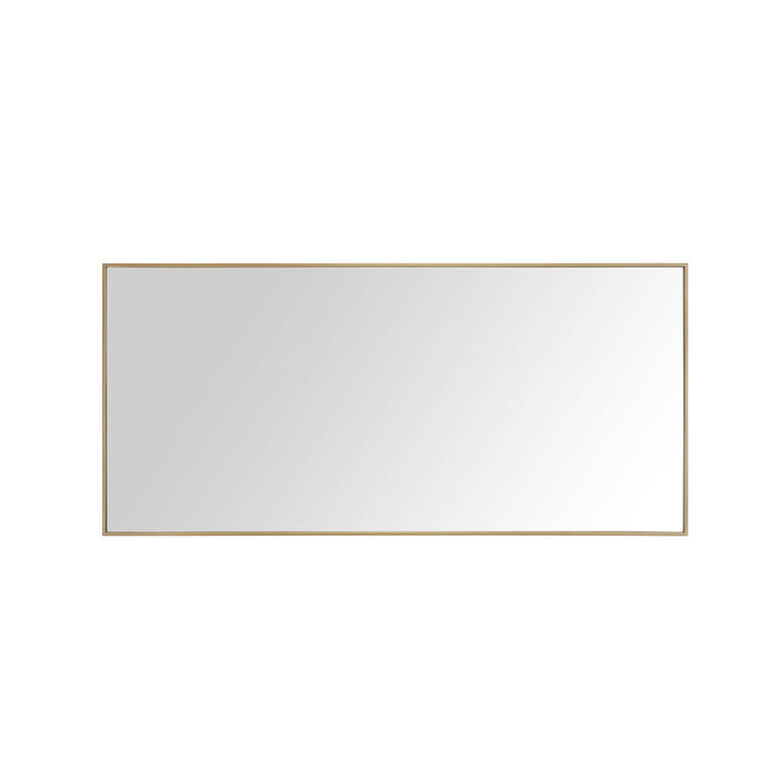 Sonoma Vanity Mirror - Wall Mount - 60" Stainless Steel/Brushed Gold