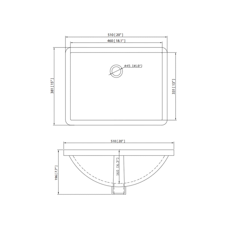Allie 4 Drawers Bathroom Vanitywith Carrara Sink - Floor Mount - 42" Wood/White/Matte Gold
