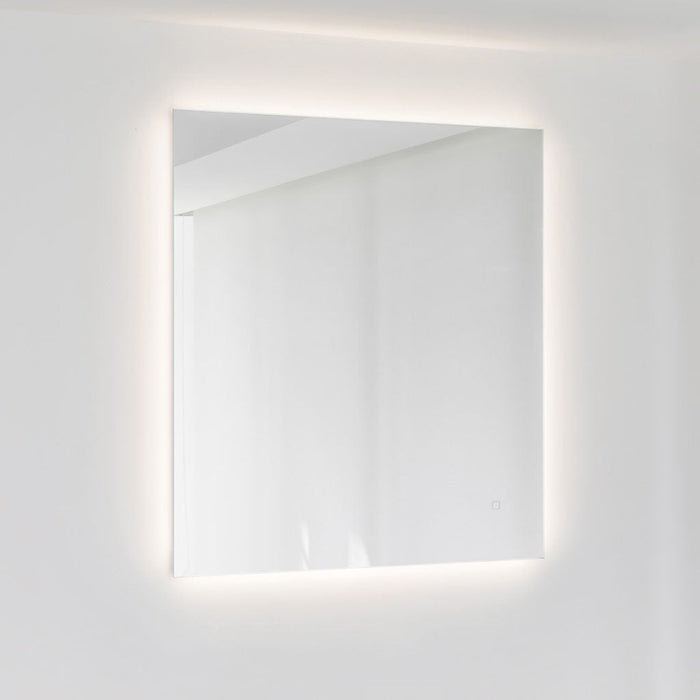 Diffusion Led Touch Vanity Mirror - Wall Mount - 32W x 36H " Glass/Glass