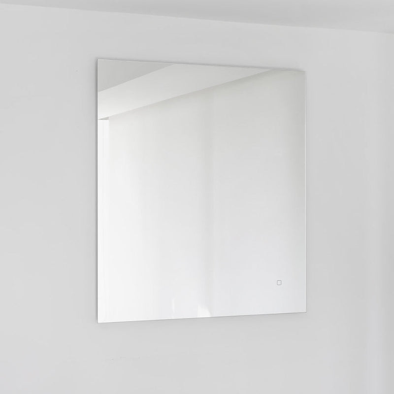 Diffusion Led Touch Vanity Mirror - Wall Mount - 48W x 40H" Glass/Glass