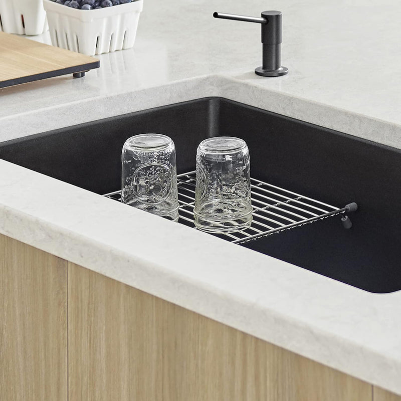 Precis Floating Sink Bottom Grid - Built-In - 10" Stainless Steel/Stainless Steel