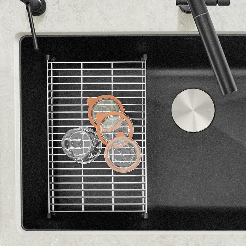 Precis Floating Sink Bottom Grid - Built-In - 10" Stainless Steel/Stainless Steel