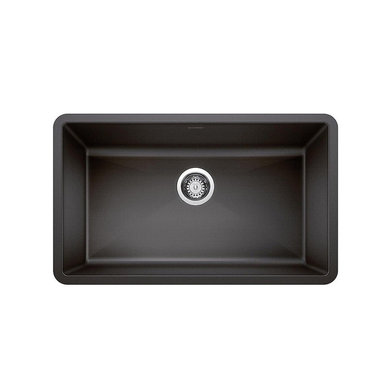 Precis Single Bowl Kitchen Sink - Under Mount - 32" Granite Composite/Anthracite
