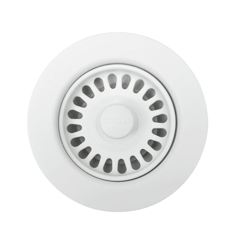 Silgranit Waste Disposal Strainer - Single Hole - 4" Silgranit/Matt White