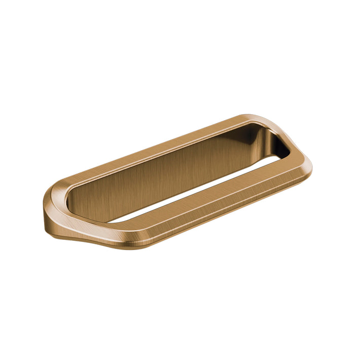 Levoir Cabinet Pull Handle - Cabinet Mount - 5" Brass/Luxe Gold