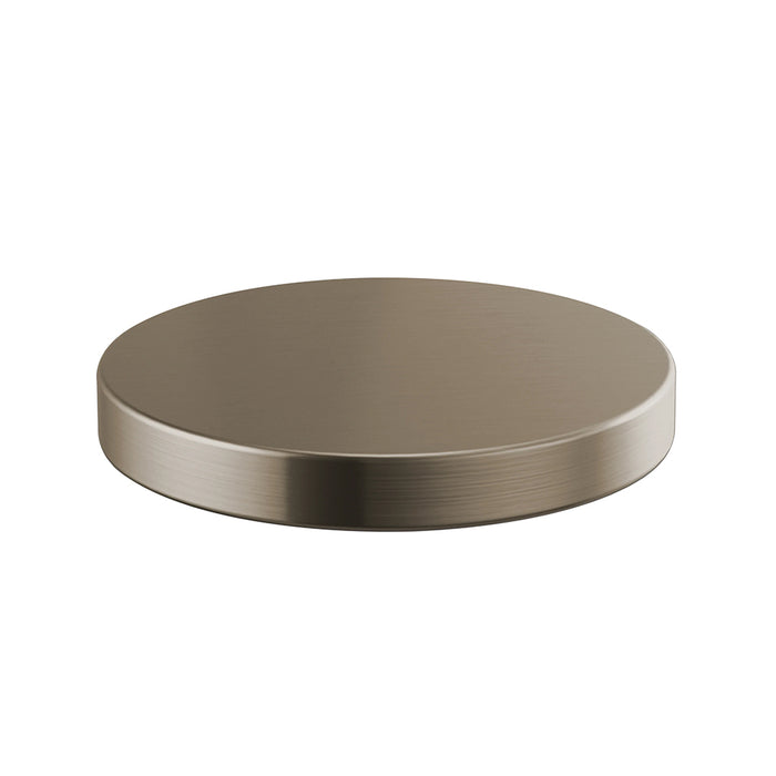 Litze Sink Hole Cover - Single Hole - 3" Stainless Steel/Stainless