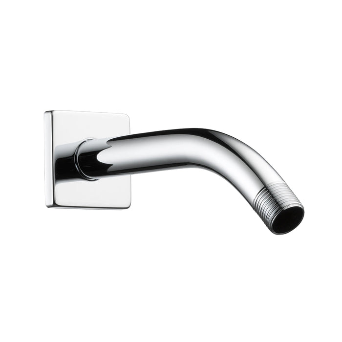 Essential Shower Arm - Wall Mount - 7" Brass/Polished Chrome