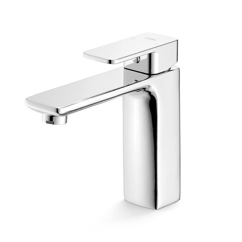 Master Bathroom Faucet - Single Hole - 7" Brass/Polished Chrome