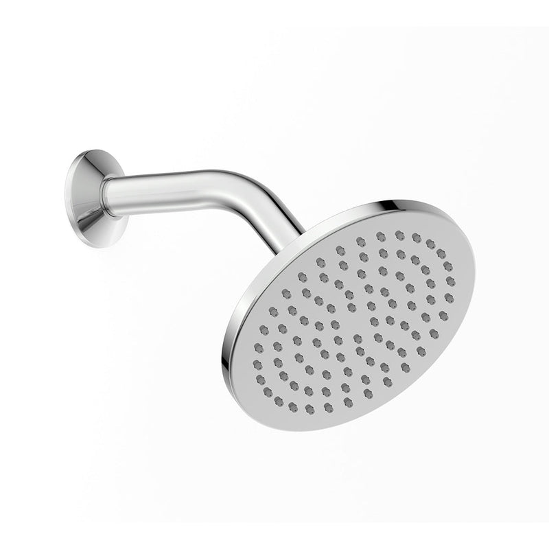 Metro 3-Way Thermostatic Trim Complete Shower Set - Wall Mount - 6" Brass/Polished Chrome