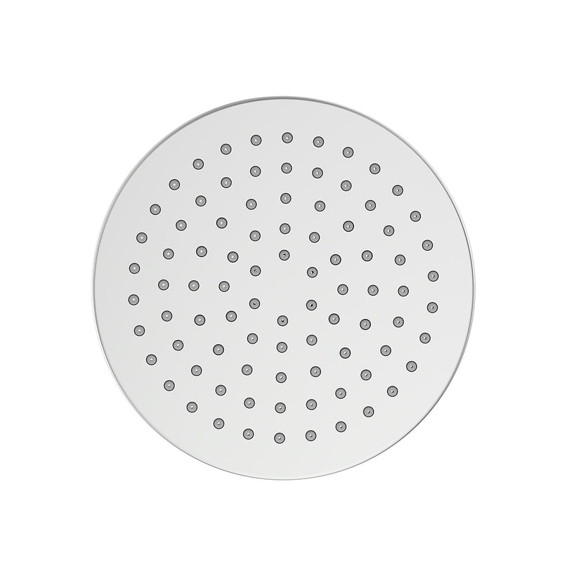 Acqua Complete Round Rainfall Shower Head - Wall Mount - 6" Abs/Polished Chrome