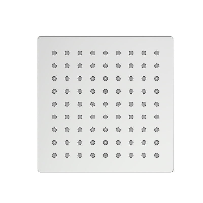 Acqua Complete Square Rainfall Shower Head - Wall Mount - 6" Abs/Polished Chrome