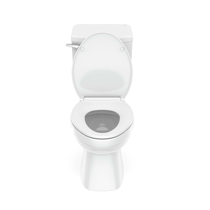 Supra Elongated Complete Single Flush Two Piece Toilet - Floor Mount - 14" Vitreous China/Gloss White