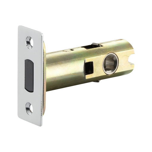 Magnetic Tubular Privacy Latch - Door Mount - 1" Steel/Polished Chrome