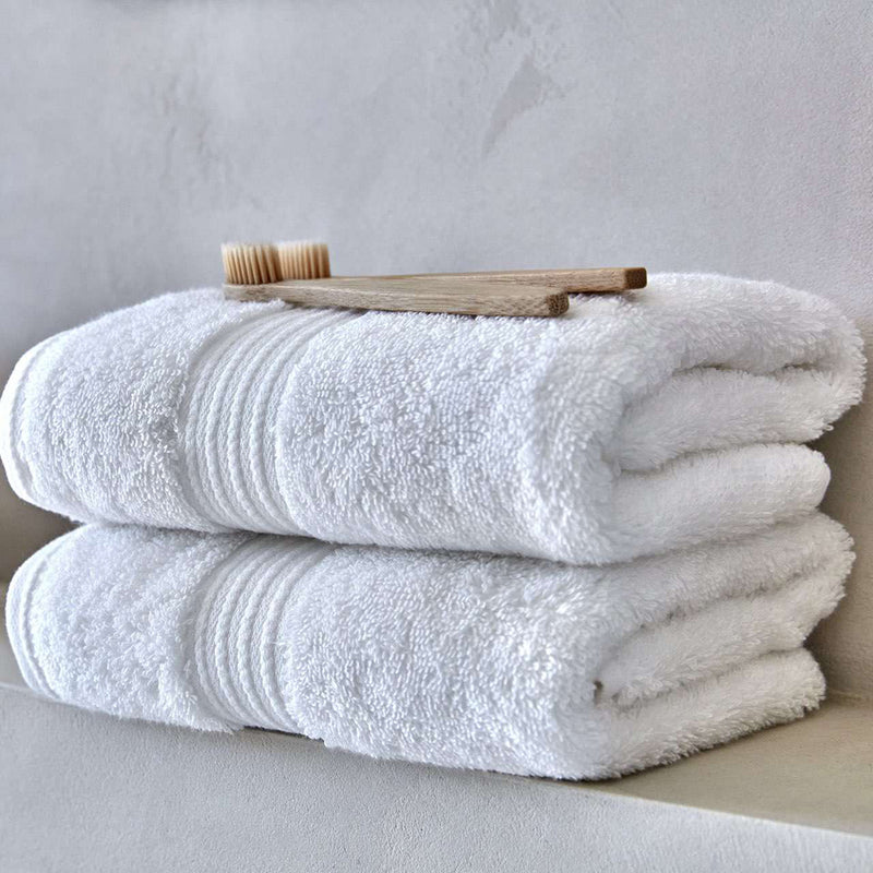 Supreme Hygro Face Cloth Bathroom Towel - Free Standing - 13" Cotton/White