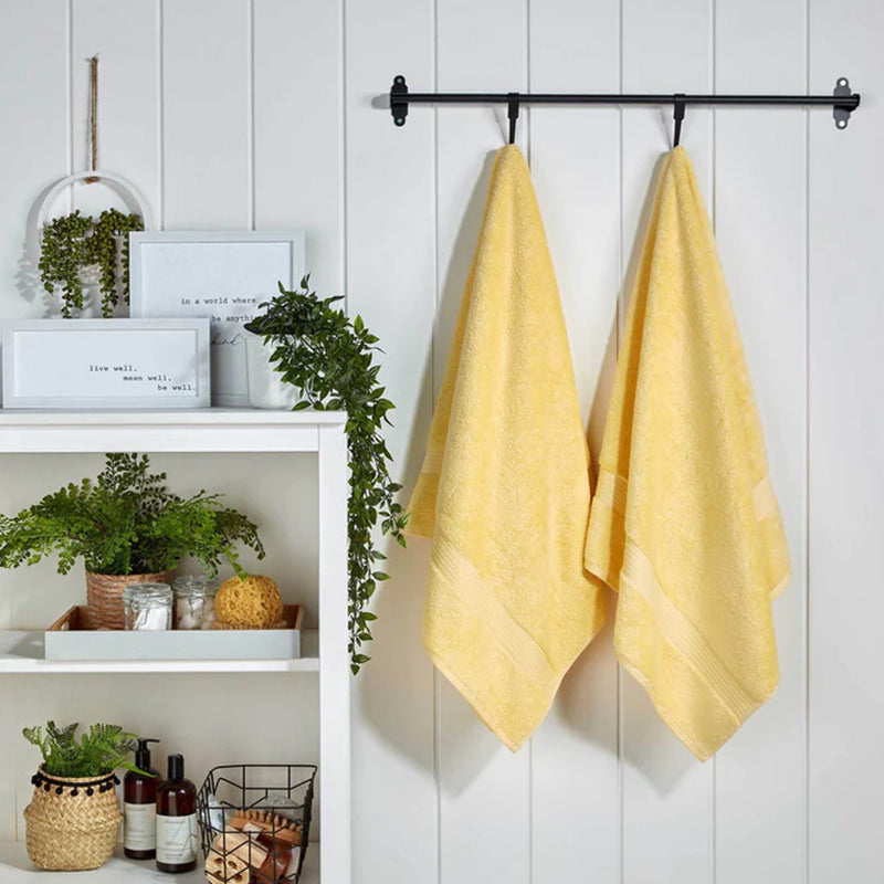 Supreme Hygro Bathroom Towel - Free Standing - 54" Cotton/Primrose