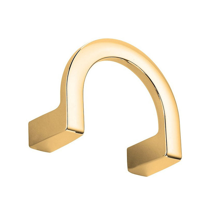 Lulu Single Hook - Wall Mount - 4" Brass/Gold