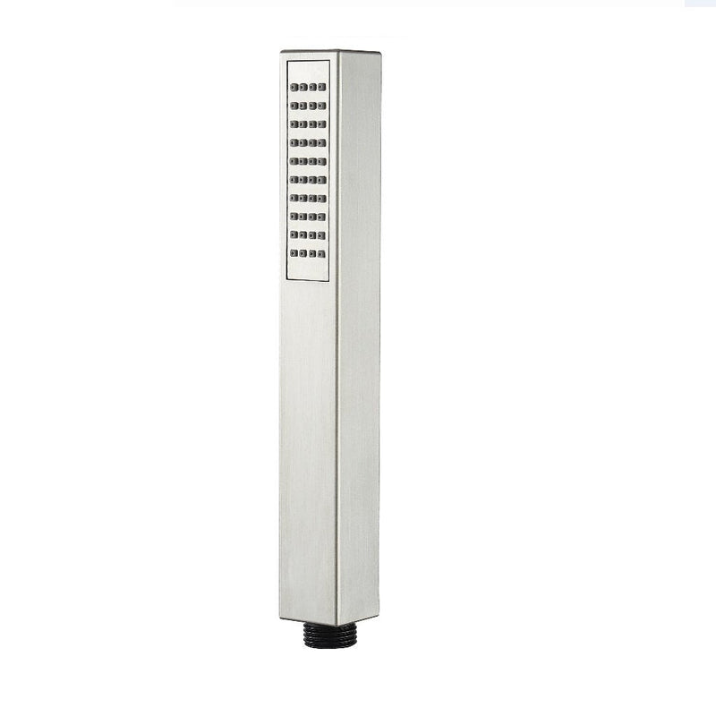 Devon Hand Shower Column Set - Wall Mount - Brass/Brushed Nickel