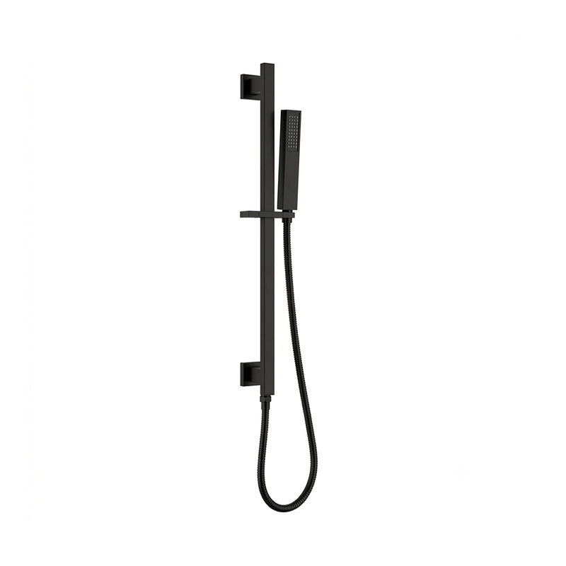 Devon Hand Shower Column Set - Wall Mount - Brass/Matt Black