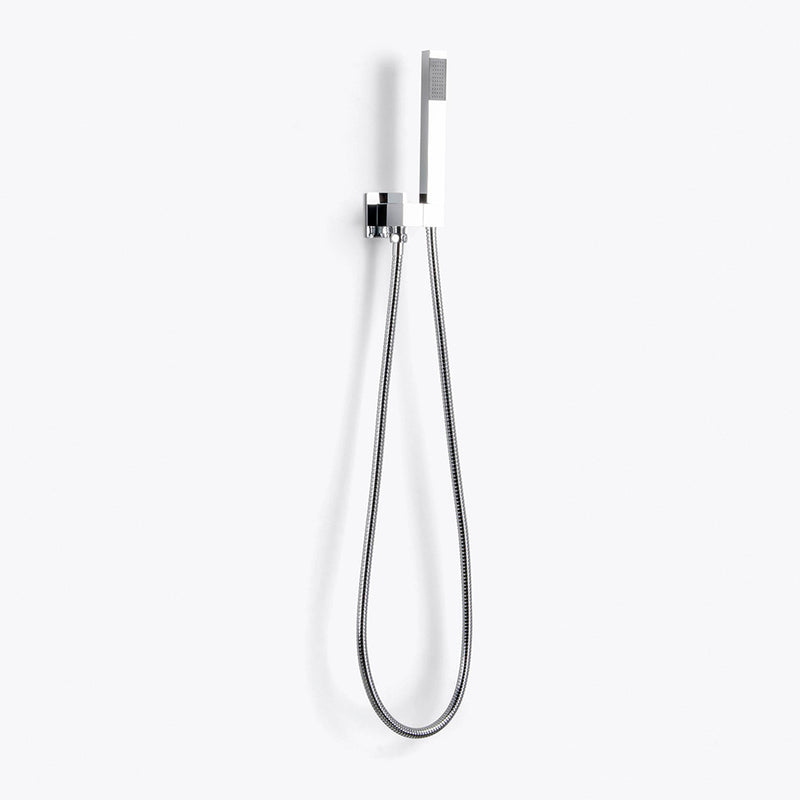 Devon 3 Way Thermostatic Complete Shower Set - Wall Mount - 12" Brass/Polished Chrome