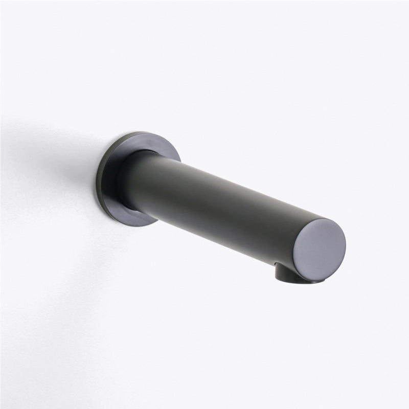 Metro 3-Way Thermostatic Trim Complete Shower Set - Wall Mount - 8" Brass/Matt Black