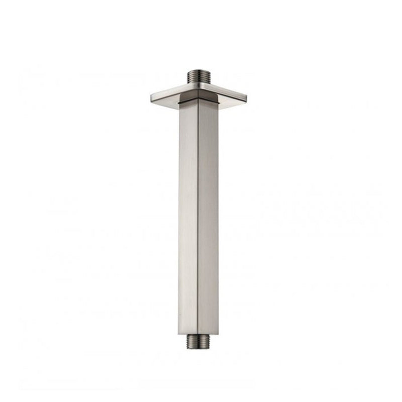 Devon Shower Arm - Ceiling Mount - 8" Brass/Brushed Nickel