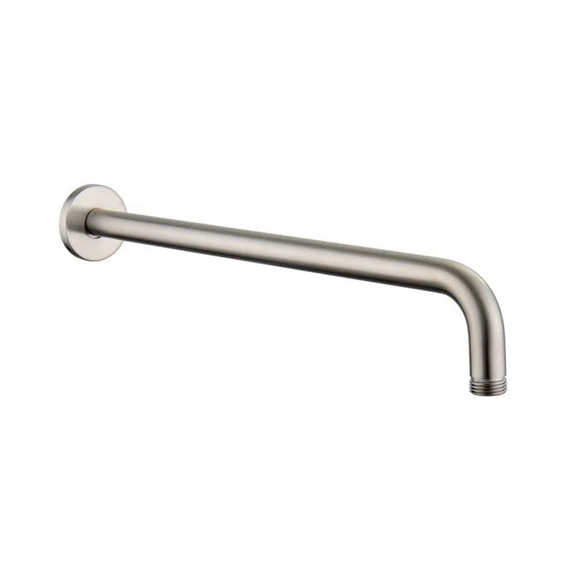 Metro Shower Arm - Wall Mount - 15" Brass/Brushed Nickel