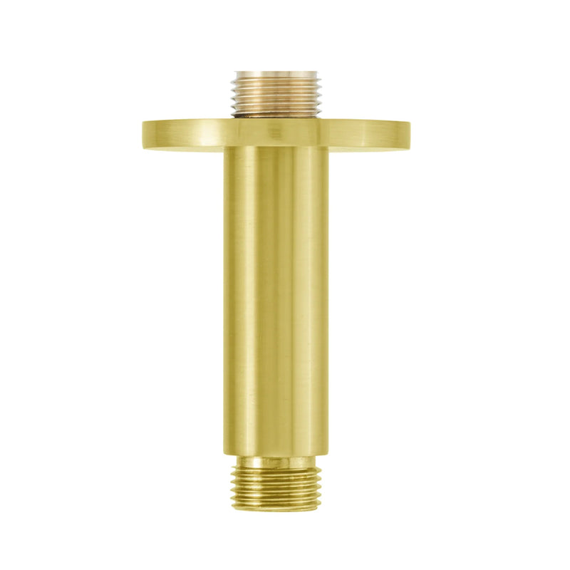 Metro Shower Arm - Ceiling Mount - 4" Brass/Satin Brass