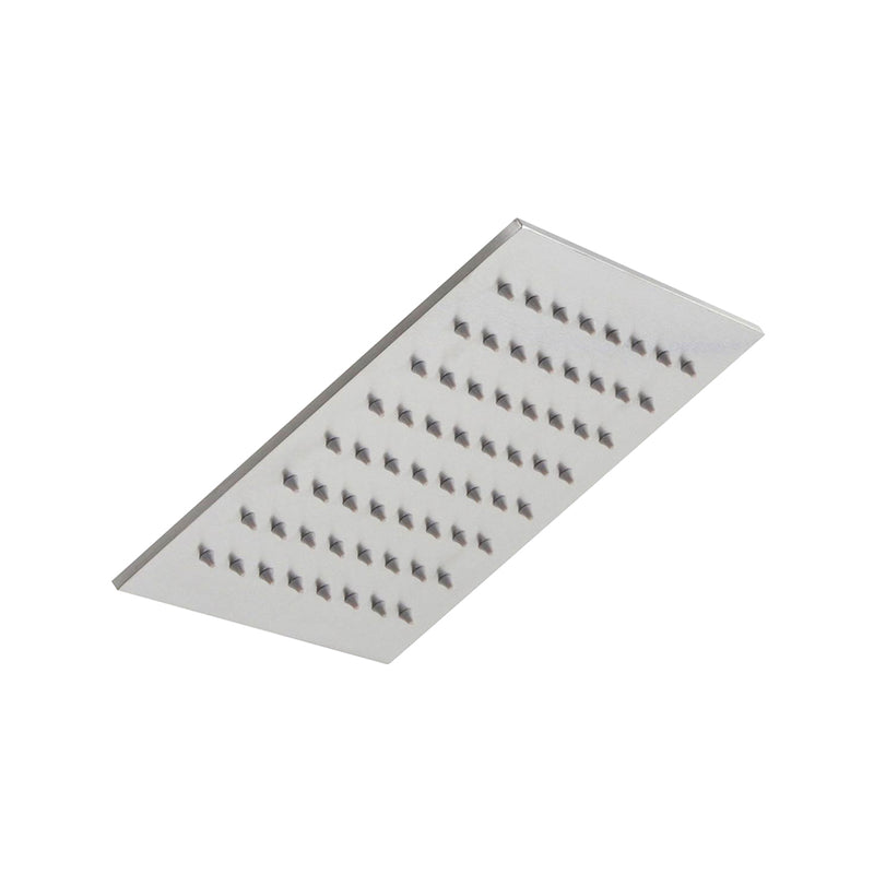 Devon Sharp Nozzles Shower Head - Wall Or Ceiling Mount - 8" Stainless Steel/Brushed Stainless Steel