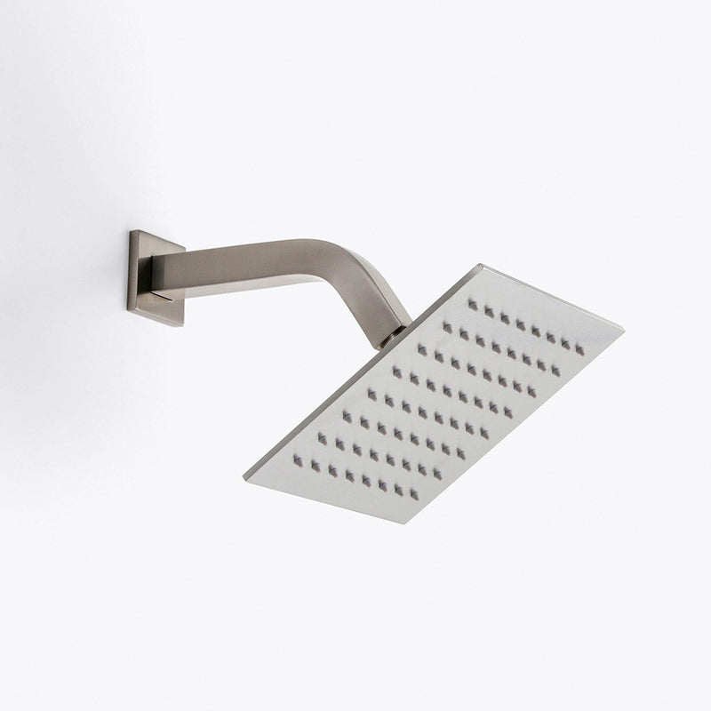 Devon Sharp Nozzles Shower Head - Wall Or Ceiling Mount - 8" Stainless Steel/Brushed Stainless Steel