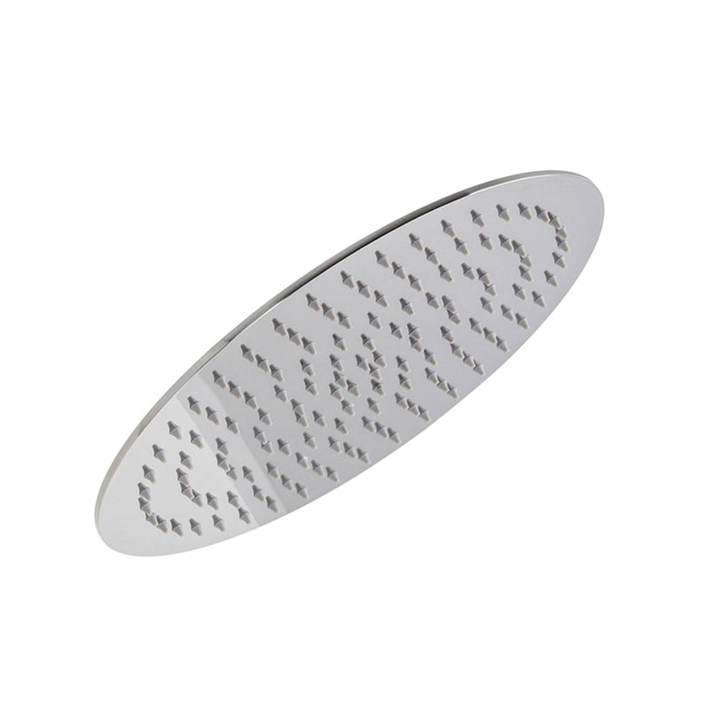 Metro Sharp Nozzles Shower Head - Wall Or Ceiling Mount - 12" Stainless Steel/Polished Stainless Steel