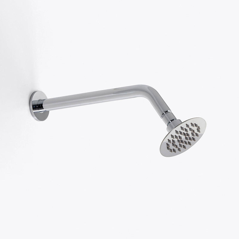 Metro Sharp Nozzles Slim Shower Head - Wall Or Ceiling Mount - 4" Stainless Steel/Polished Chrome