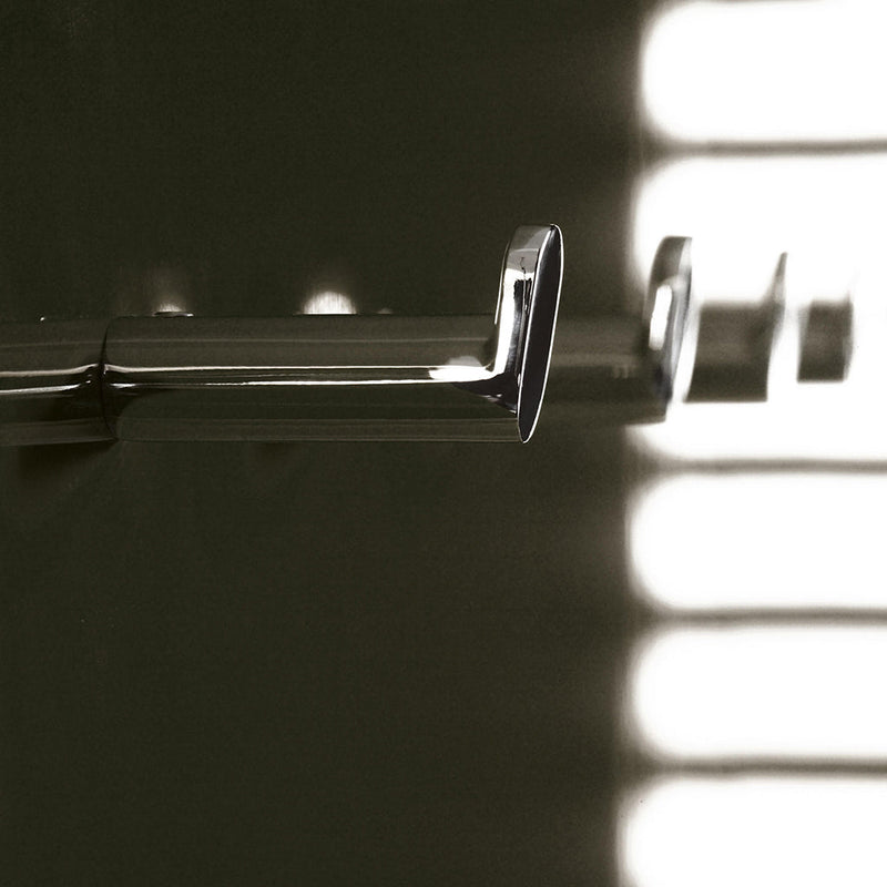 Micra Double Hook - Wall Mount - 4" Brass/Polished Chrome