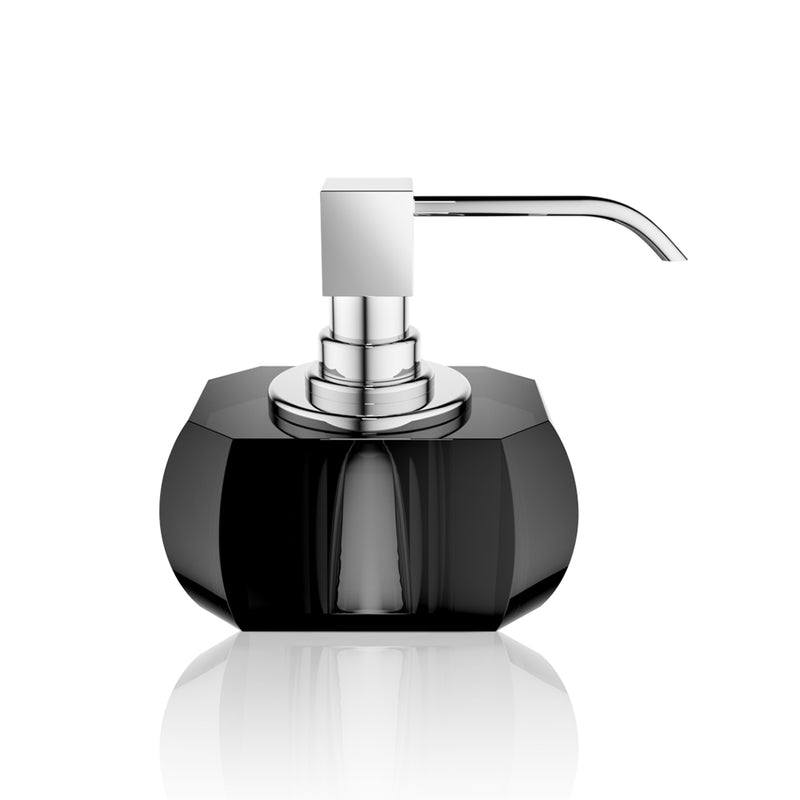 Kristall Bathroom Accessories Set - Free Standing - Glass/Anthracite /Chrome