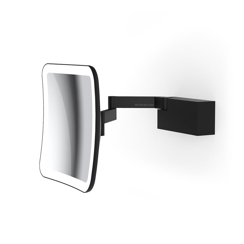 Brick Vision S 5X Make-Up Mirror - Wall Mount - 8" Glass/Matt Black