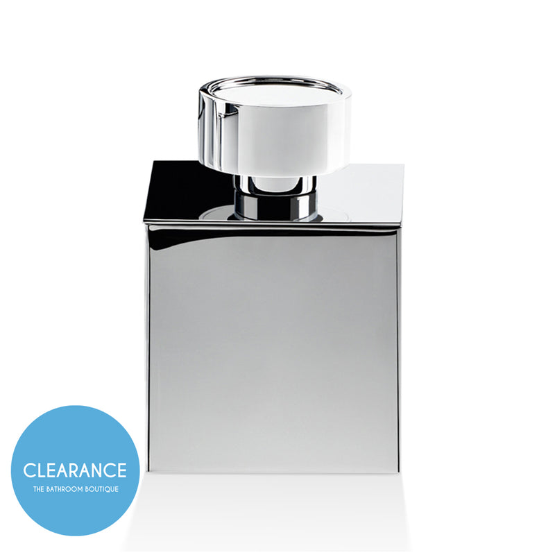 Contemporary Multipurpose Box - Free Standing - 5" Brass/Polished Chrome (Final Sale)