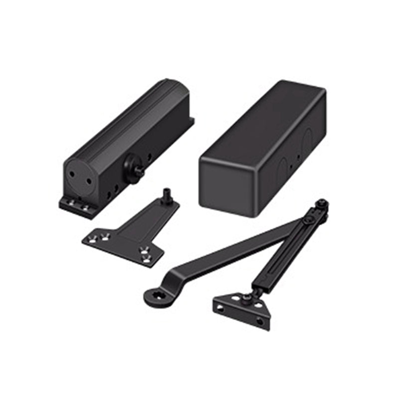 Universal Door Closer - Door Mount - 11" Aluminum/Duro