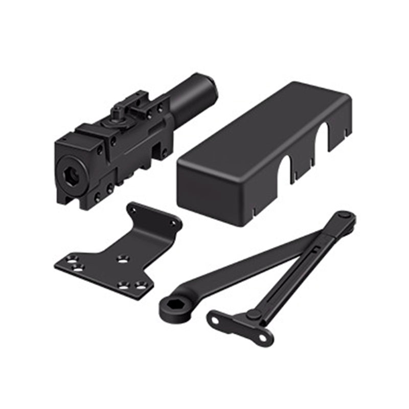 Universal Door Closer - Door Mount - 12" Cast Iron/Duro