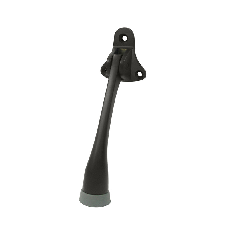 Universal Kickdown Holder - Door Mount - 5" Brass/Oil Rubbed Bronze
