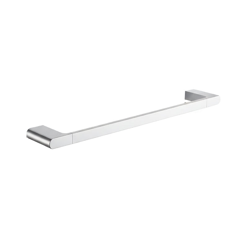 Moon Single Towel Bar - Wall Mount - 12" Brass/Polished Chrome